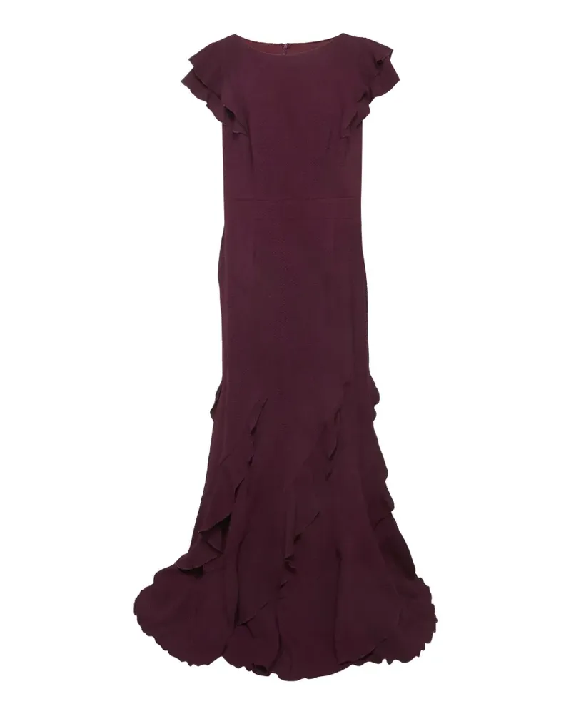 Tadashi Shoji ruffled-details maxi dress - Violett Violett