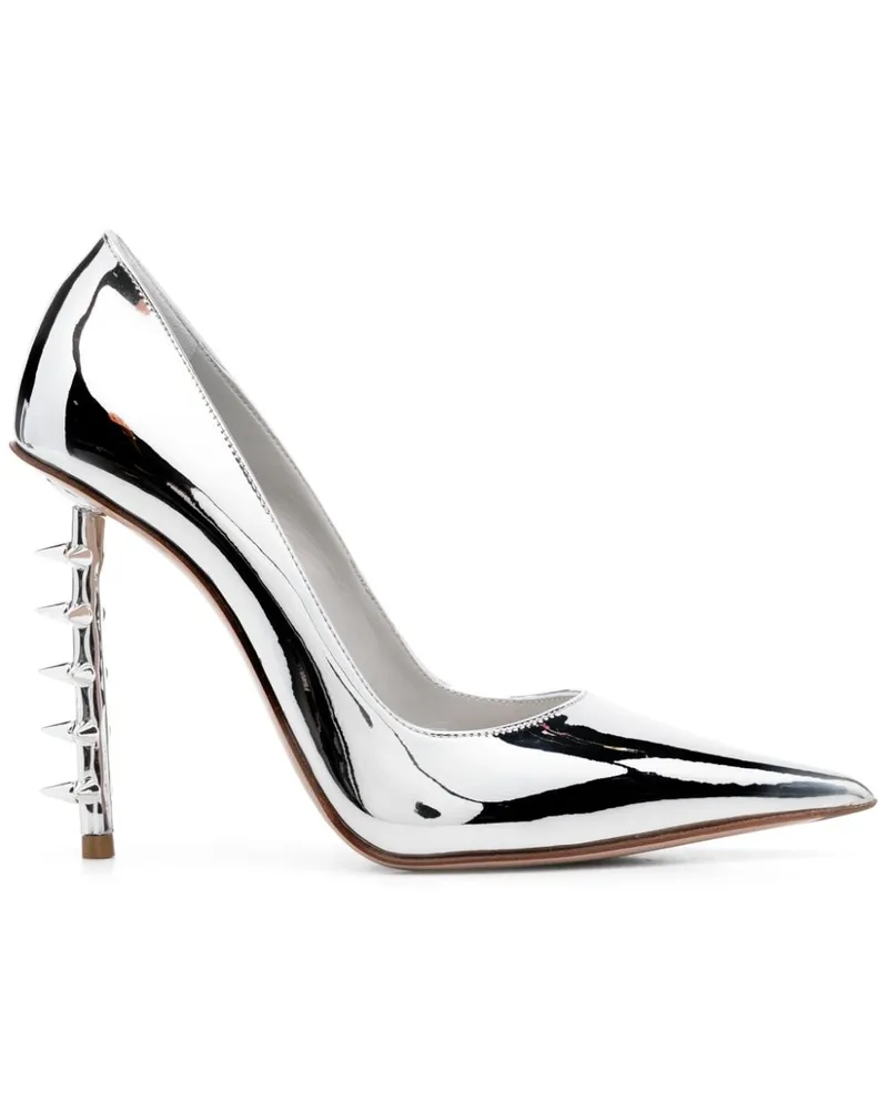 Le Silla Valentino Garavani Rockstud Pumps - Silber Silber