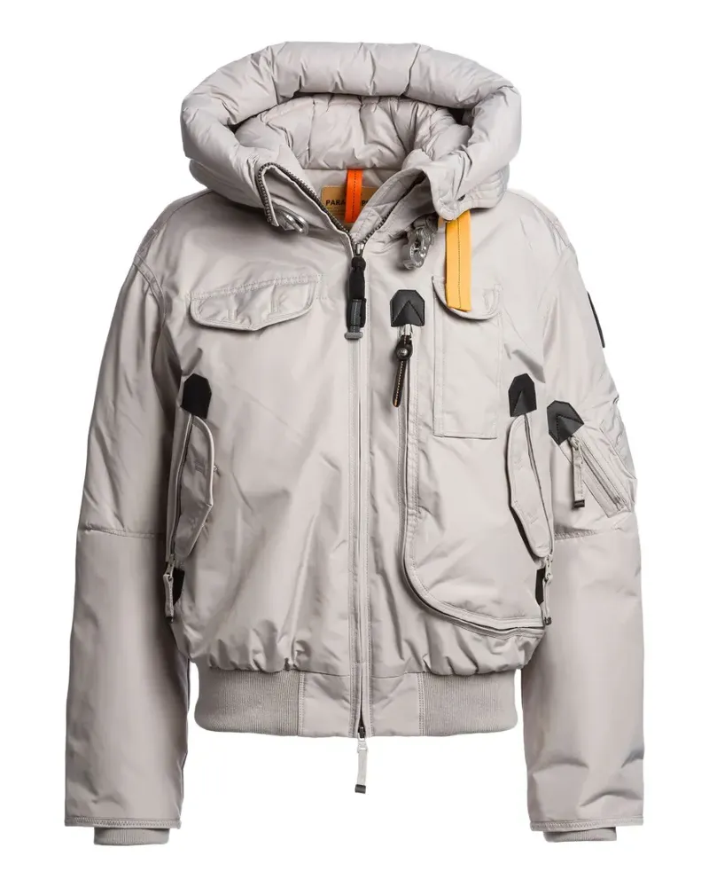 Parajumpers Gobi Bomberjacke mit Kapuze - Grau Grau