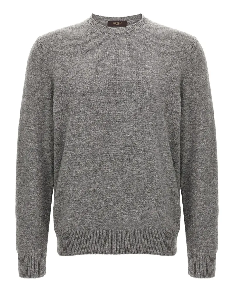 Zanone Klassischer Pullover - Grau Grau