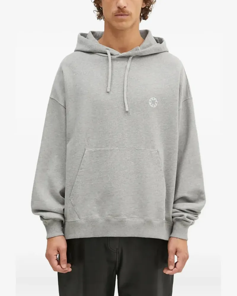 1017 ALYX 9SM Hoodie mit Logo-Stickerei - GRY0009 Gry0009