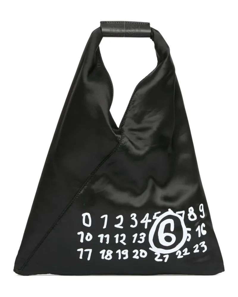 Maison Margiela Kleine Japanese Handtasche - Schwarz Schwarz