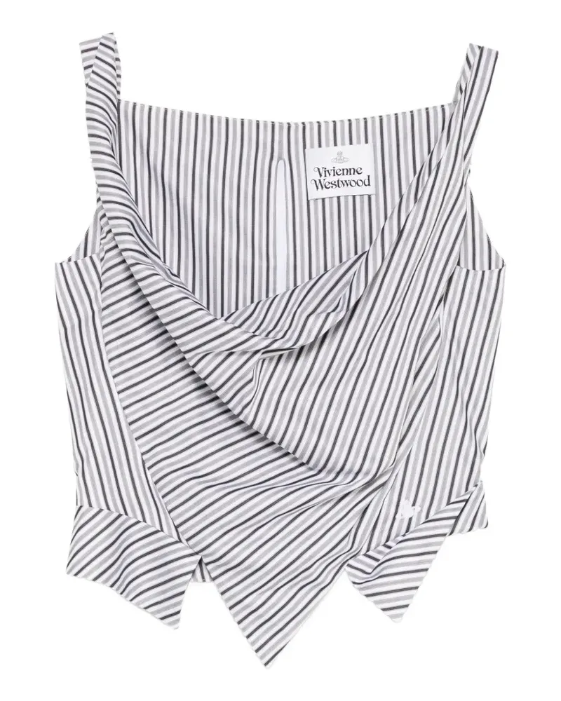 Vivienne Westwood Top mit Print - Weiß Weiß