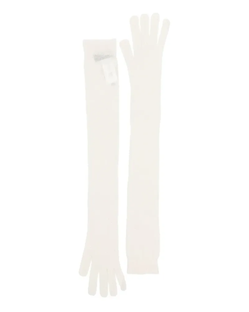 Fabiana Filippi Fingerlose Handschuhe - Nude Nude