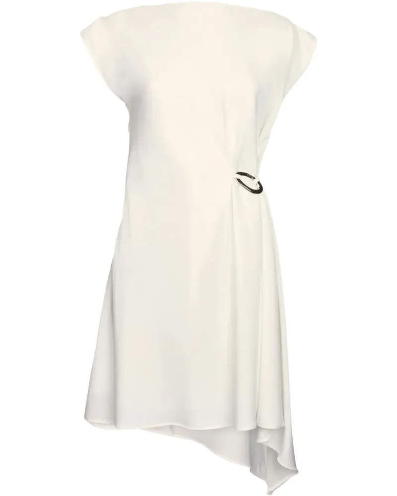 Liu Jo Kleid mit drapiertem Detail - Weiß Weiß
