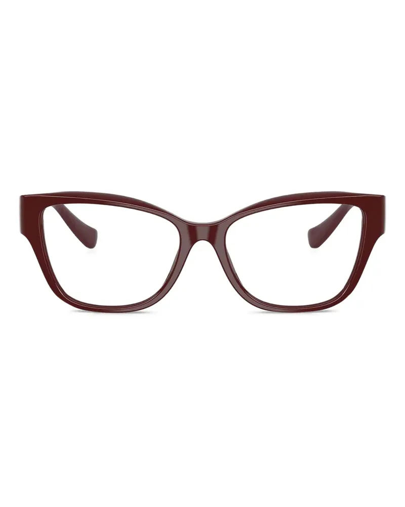 Versace Cat-Eye-Brille mit Medusa - Rot Rot