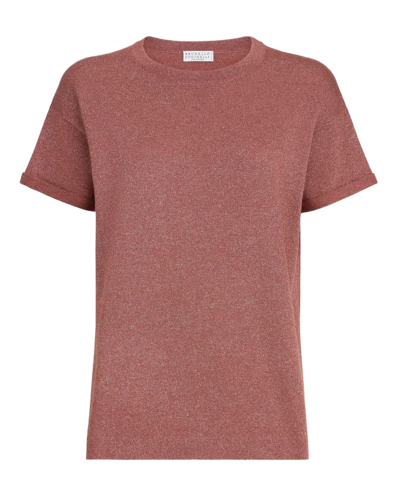 Brunello Cucinelli crew-neck T-shirt - Rot Rot