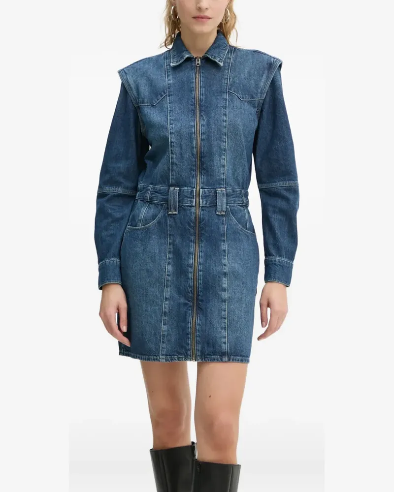 G-STAR RAW long-sleeved denim dress - Blau Blau