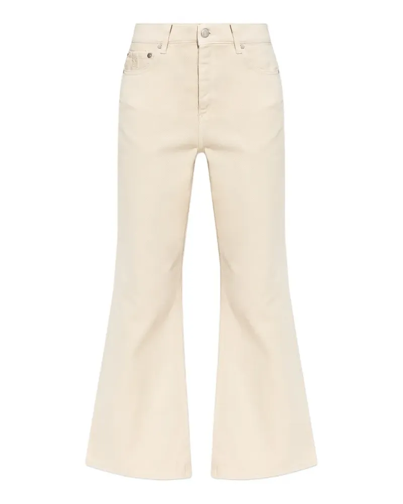 By Malene Birger Houston flared denim jeans - Nude Nude