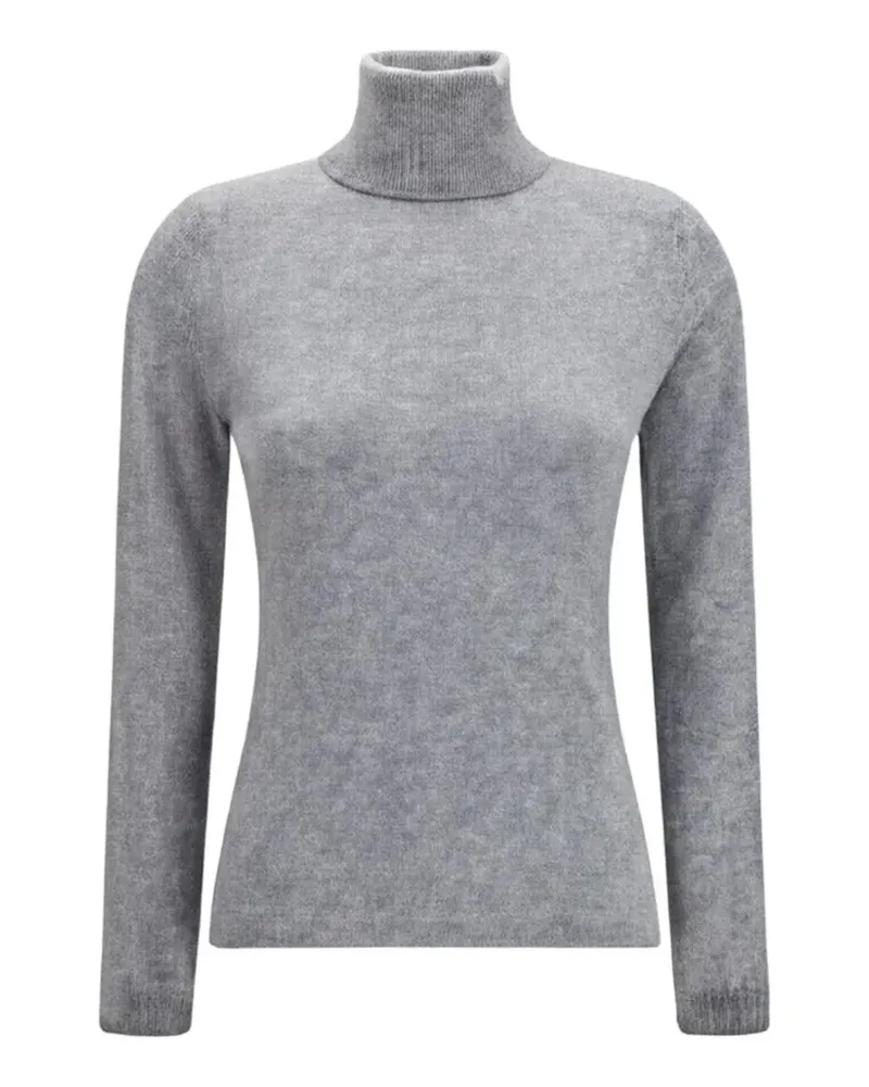 ALLUDE Pullover mit Rollkragen - Grau Grau