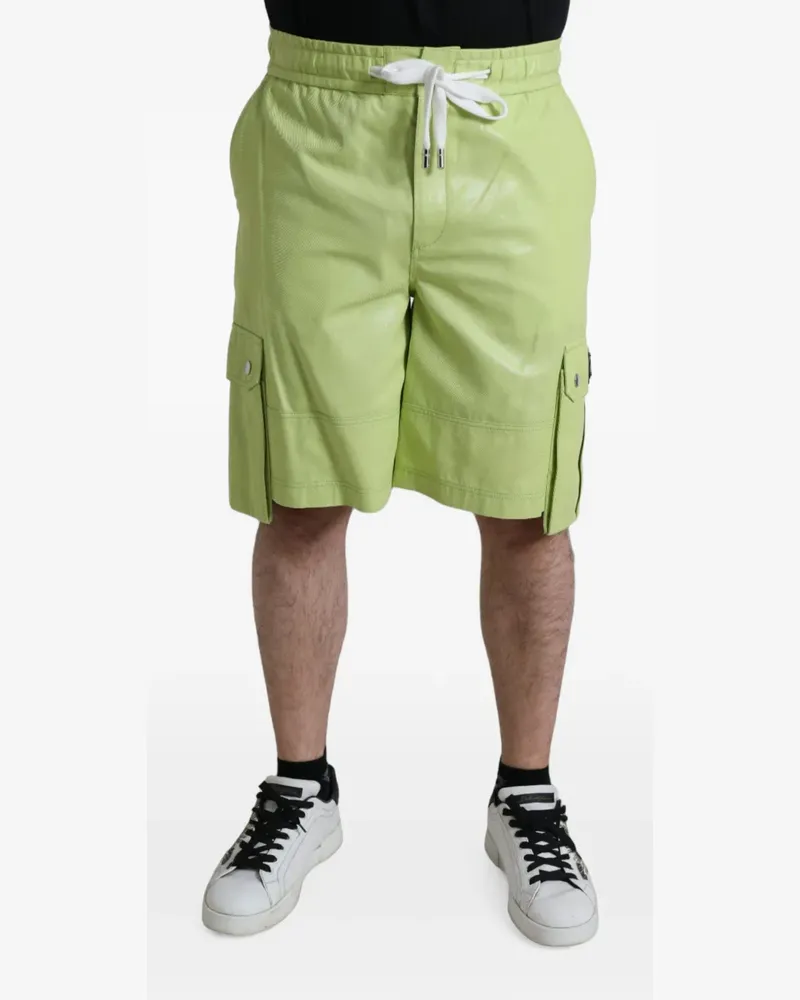 Dolce & Gabbana drawstring-waistbans cargo shorts - Grün Grün