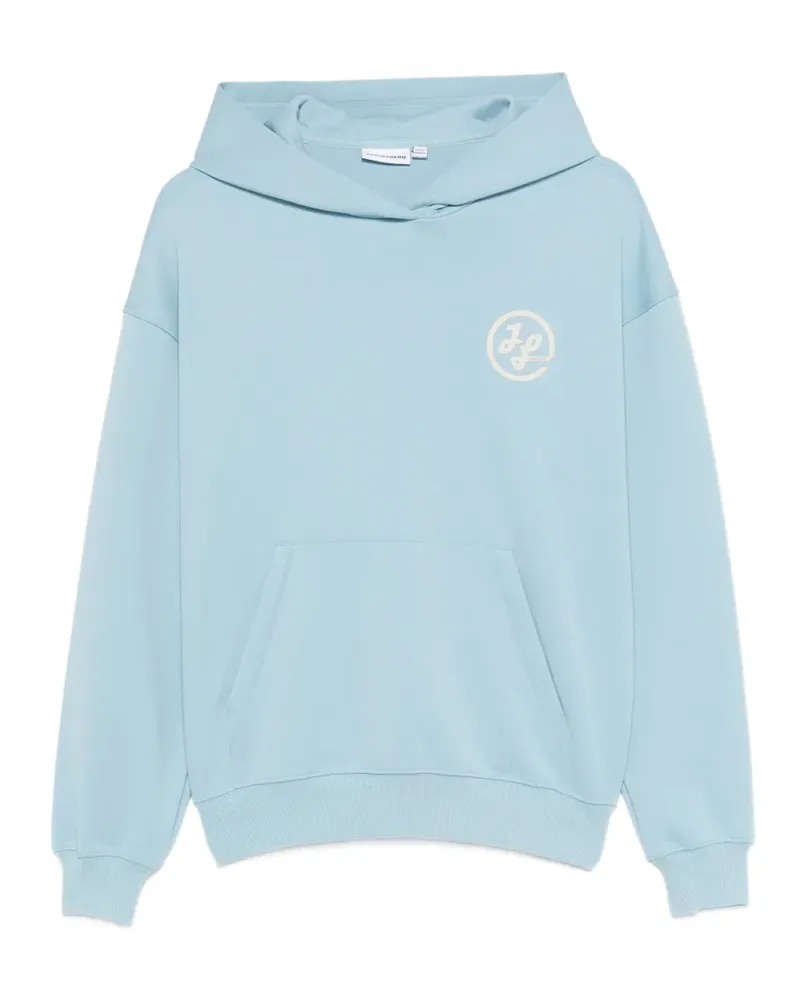 J.Lindeberg Cove Hoodie mit Print - Blau Blau