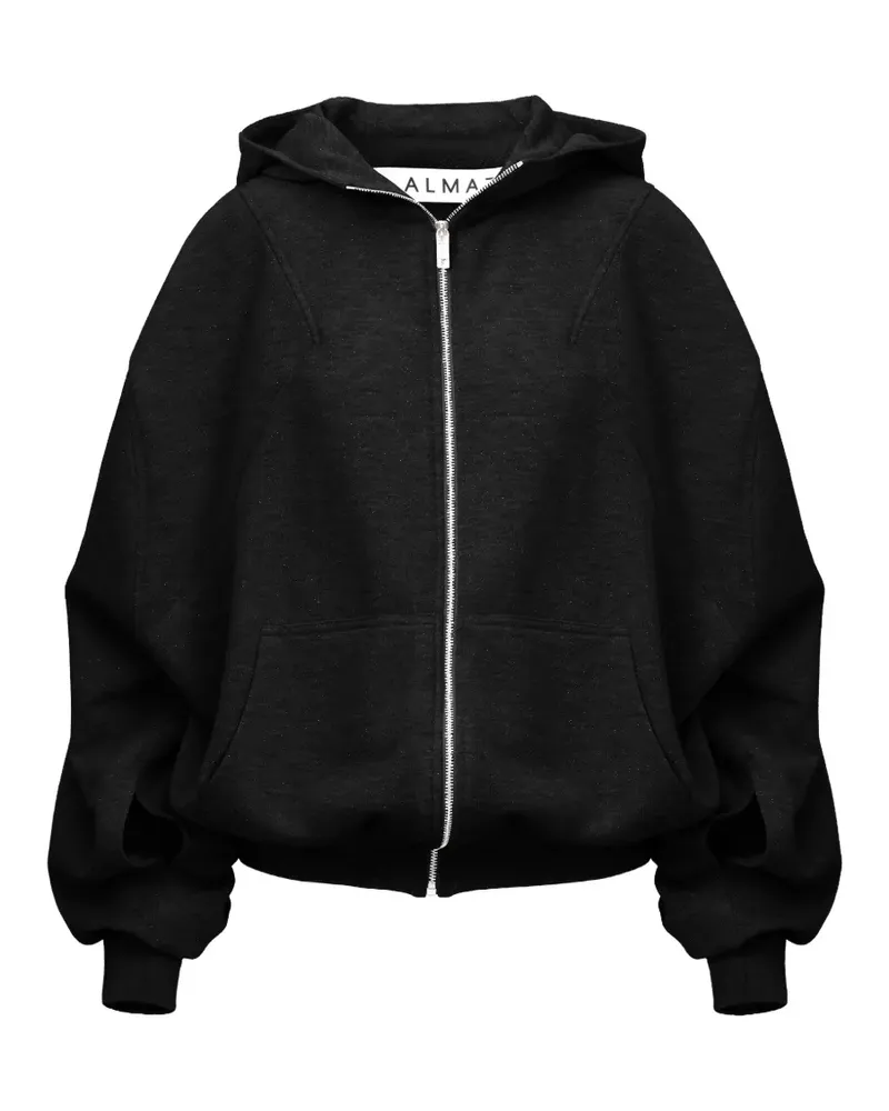 ALMAZ College Dropout zip-up hoodie - Schwarz Schwarz