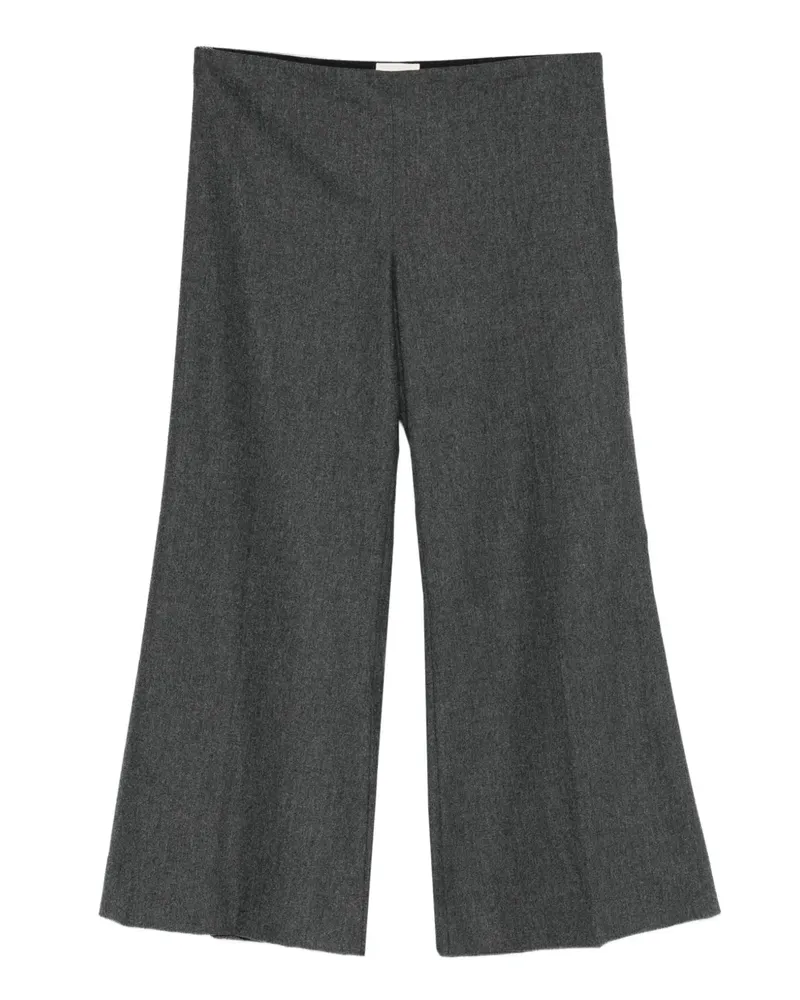 KHAITE flared cropped trousers - Grau Grau