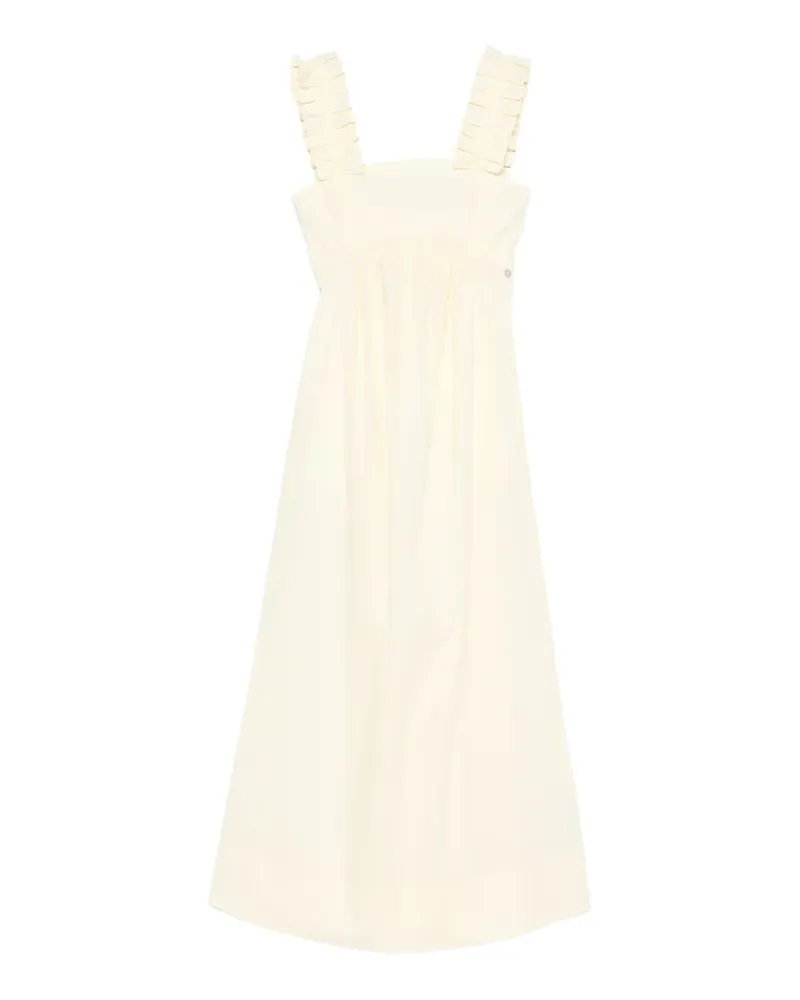 Liu Jo ruffled maxi dress - Nude Nude