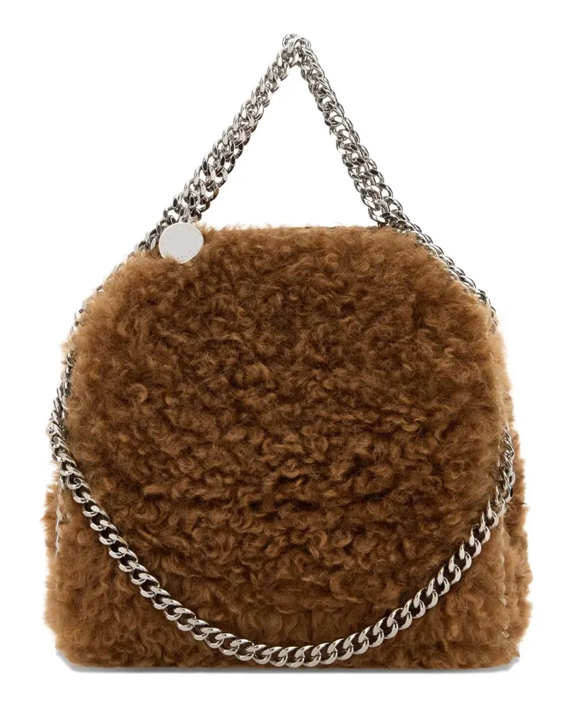 Stella McCartney Falabella faux-shearling handbag - Braun Braun