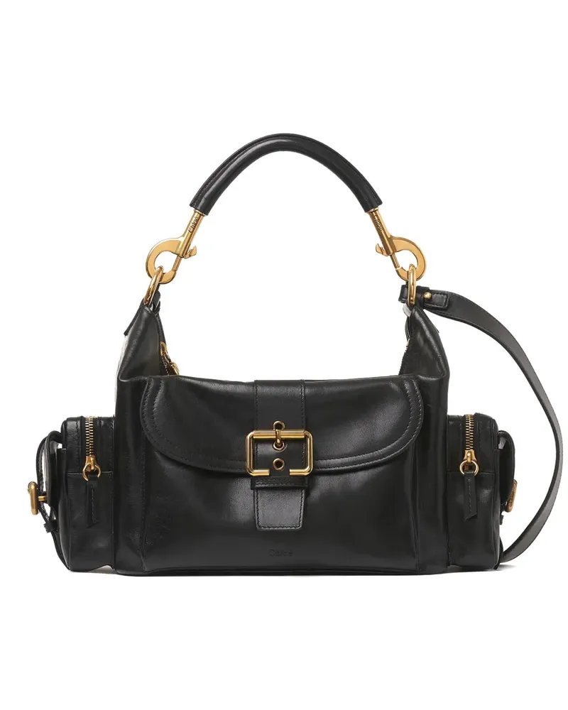 Chloé Camera leather shoulder bag - Schwarz Schwarz