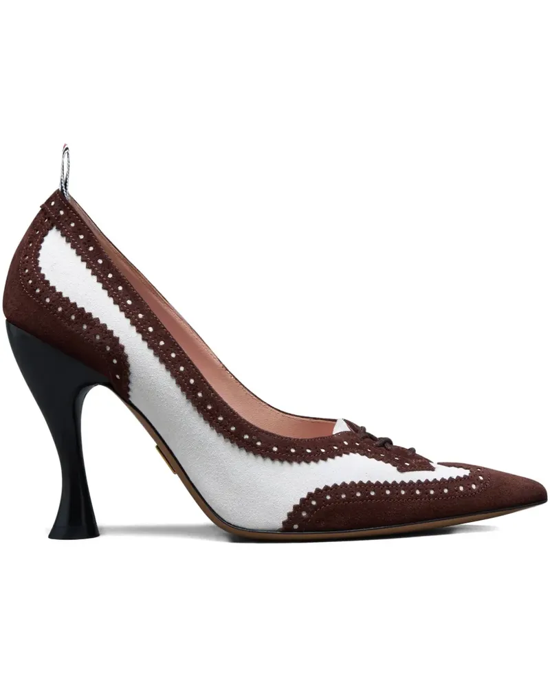Thom Browne Wingtip Pumps 90mm - Braun Braun