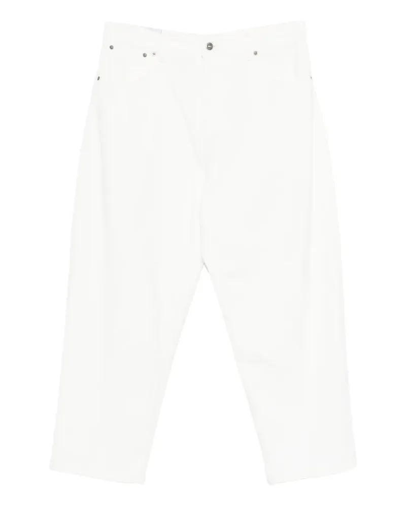 Dondup Anthony cropped denim jeans - Weiß Weiß