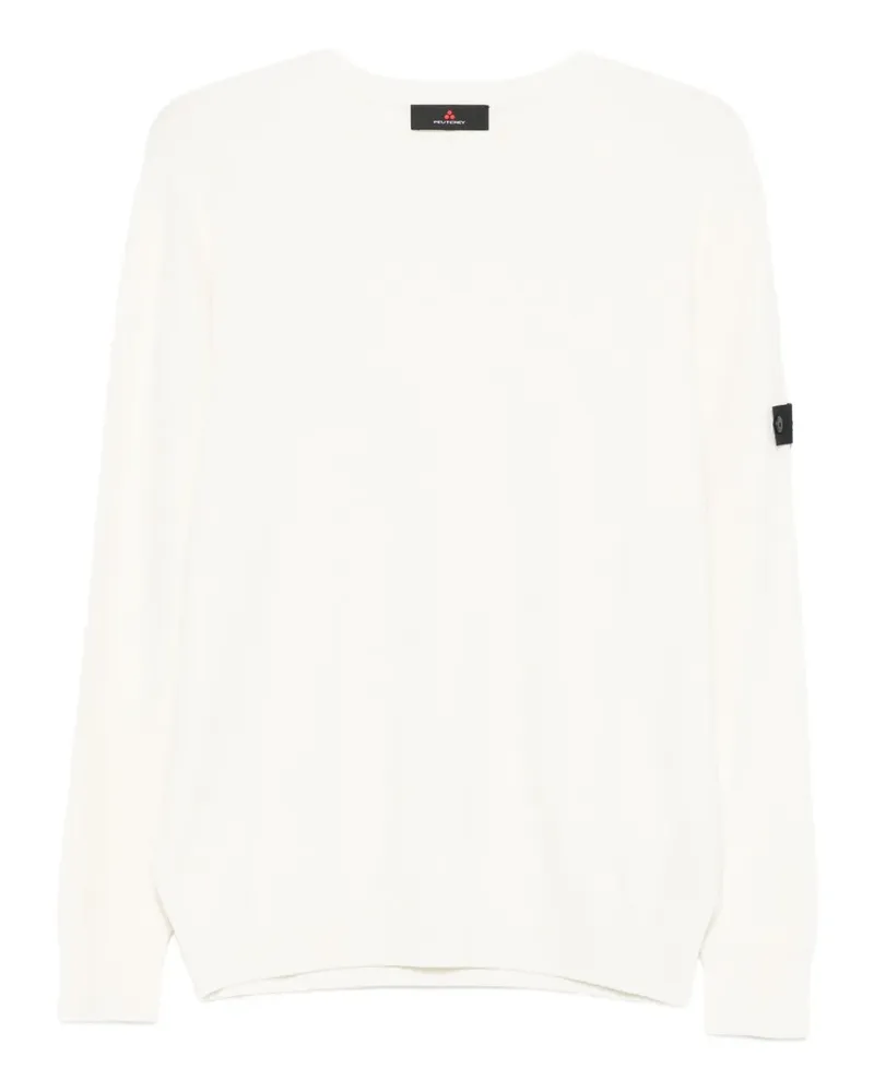 Peuterey Pullover mit Logo-Patch - Weiß Weiß