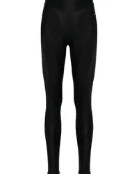 Thierry Mugler Spiral Leggings Schwarz