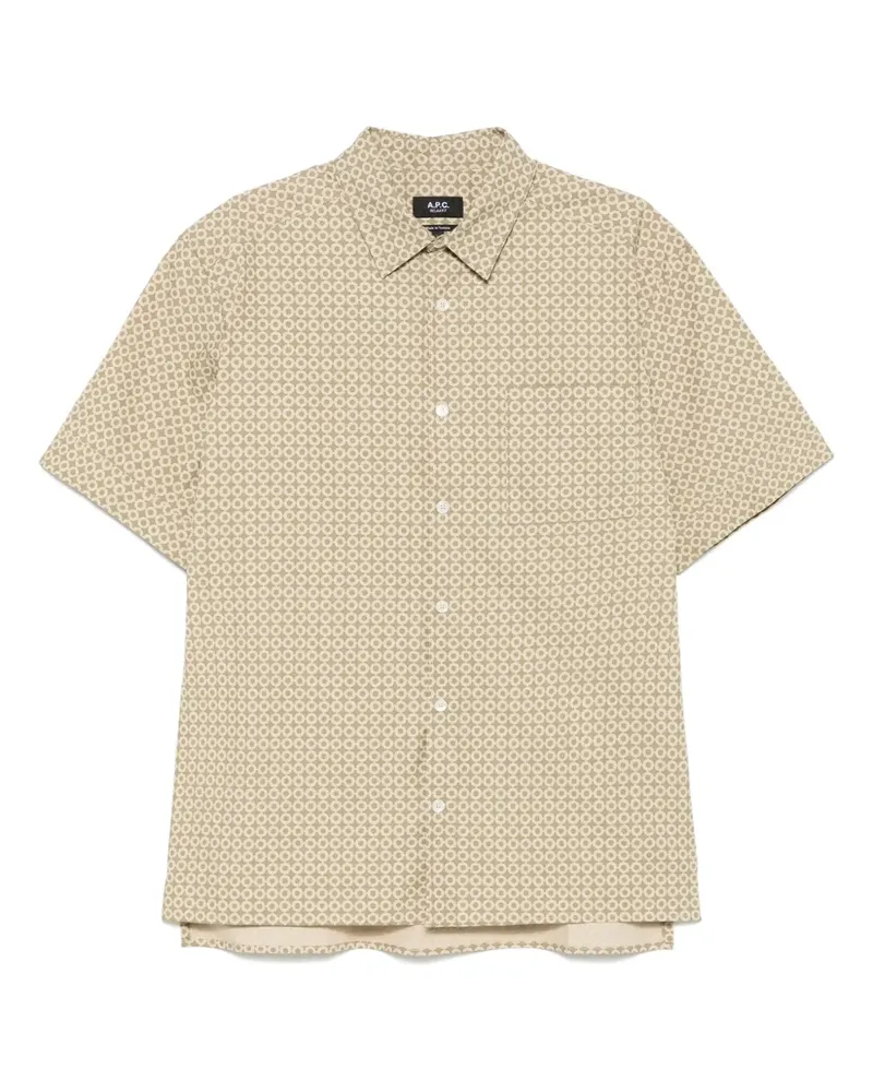 A.P.C. Ross Hemd - Grau Grau