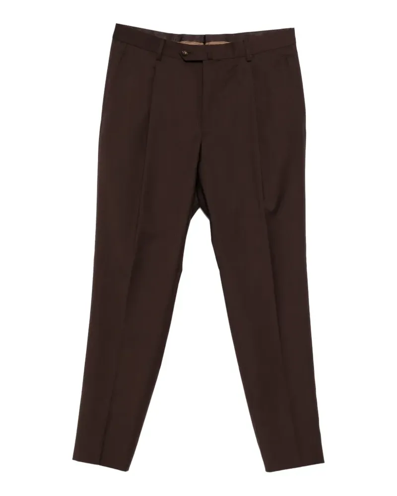Caruso pleated trousers - Braun Braun
