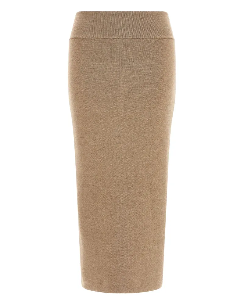 Jacquemus Maille skirt - Nude Nude