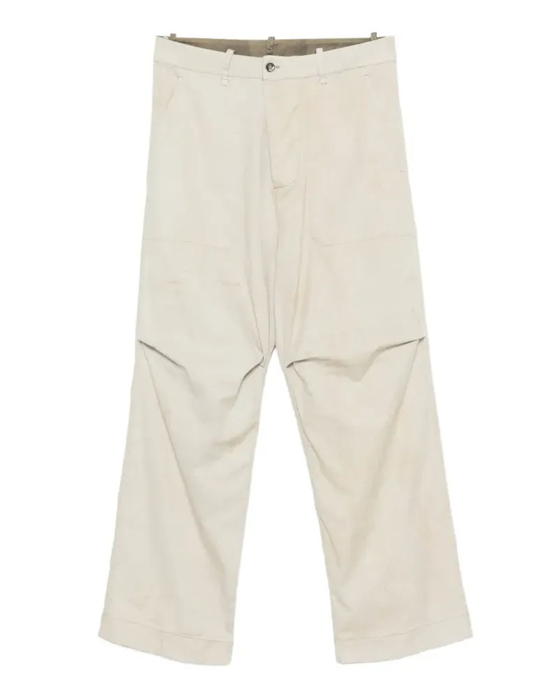 Masnada Hose mit Patch - Nude Nude