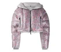 Gesteppte Jacke - Rot