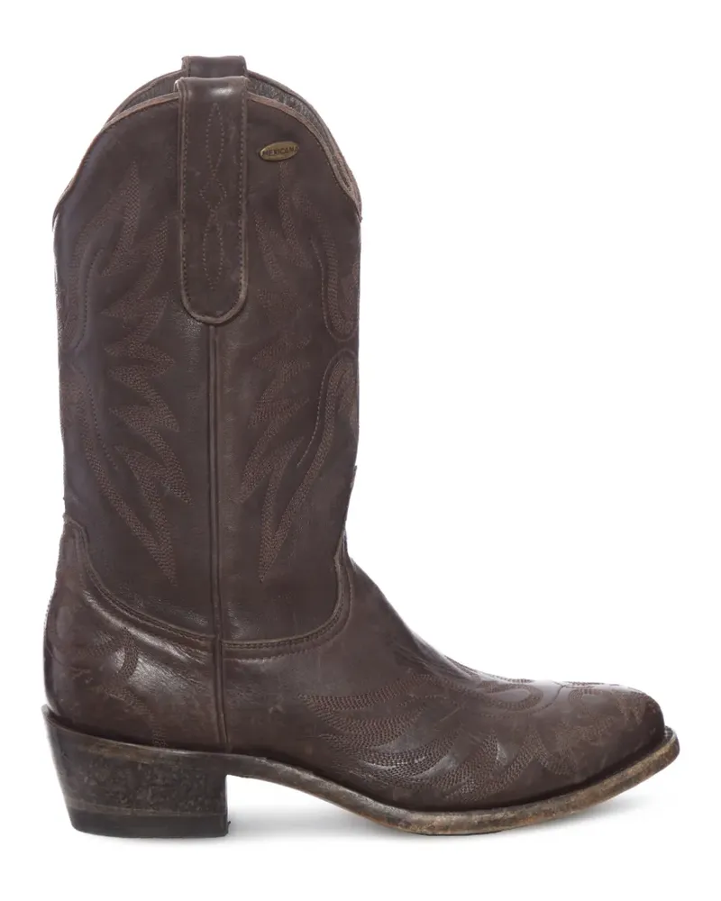 Mexicana Aguila Cowboystiefel - Braun Braun