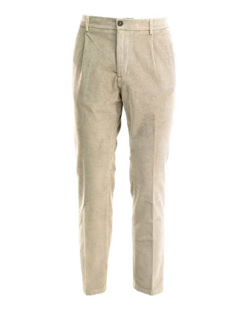 CRUNA Cordhose mit Falten - Nude Nude