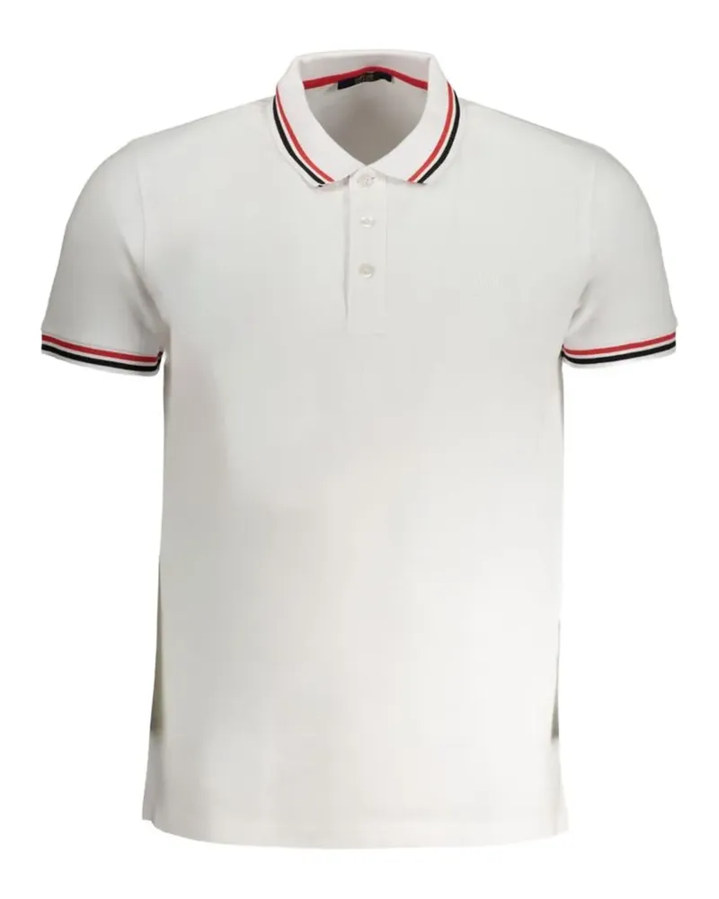 Roberto Cavalli logo-embroidered polo shirt - Weiß Weiß