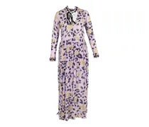 Carlton floral-print maxi dress - Violett