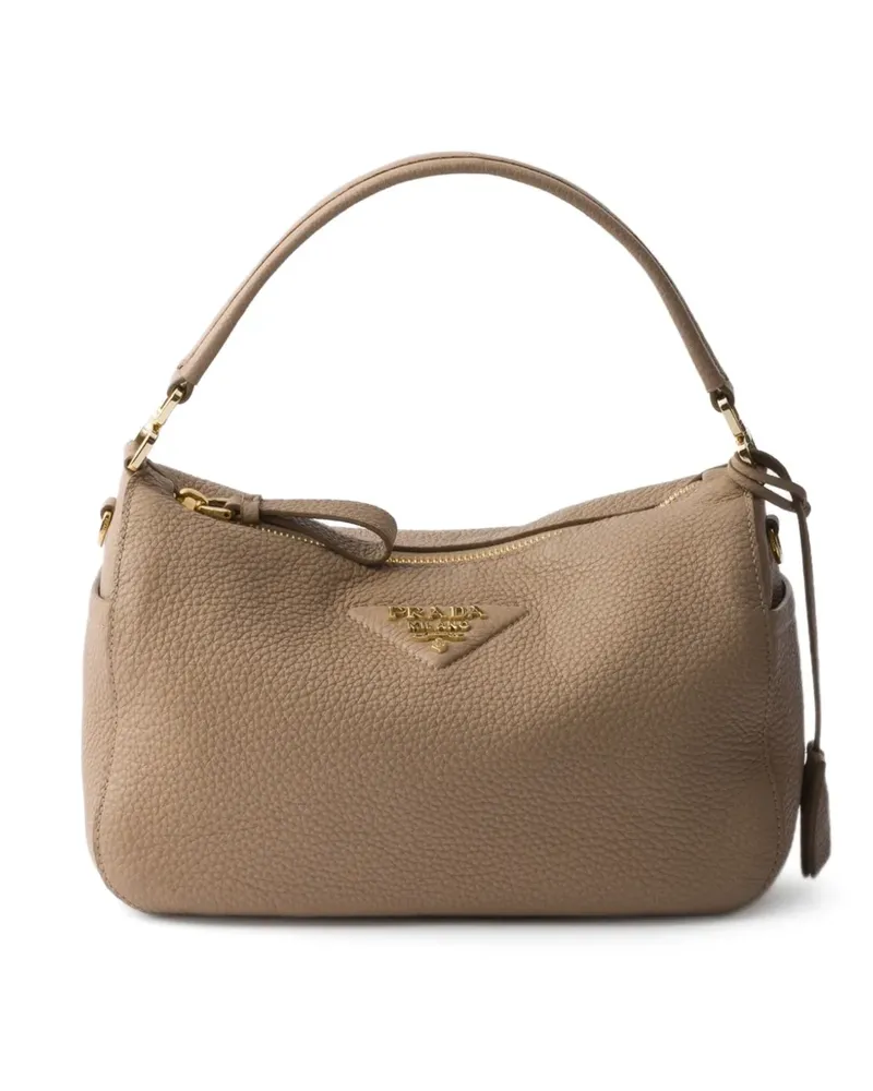 Prada leather shoulder bag - Nude Nude