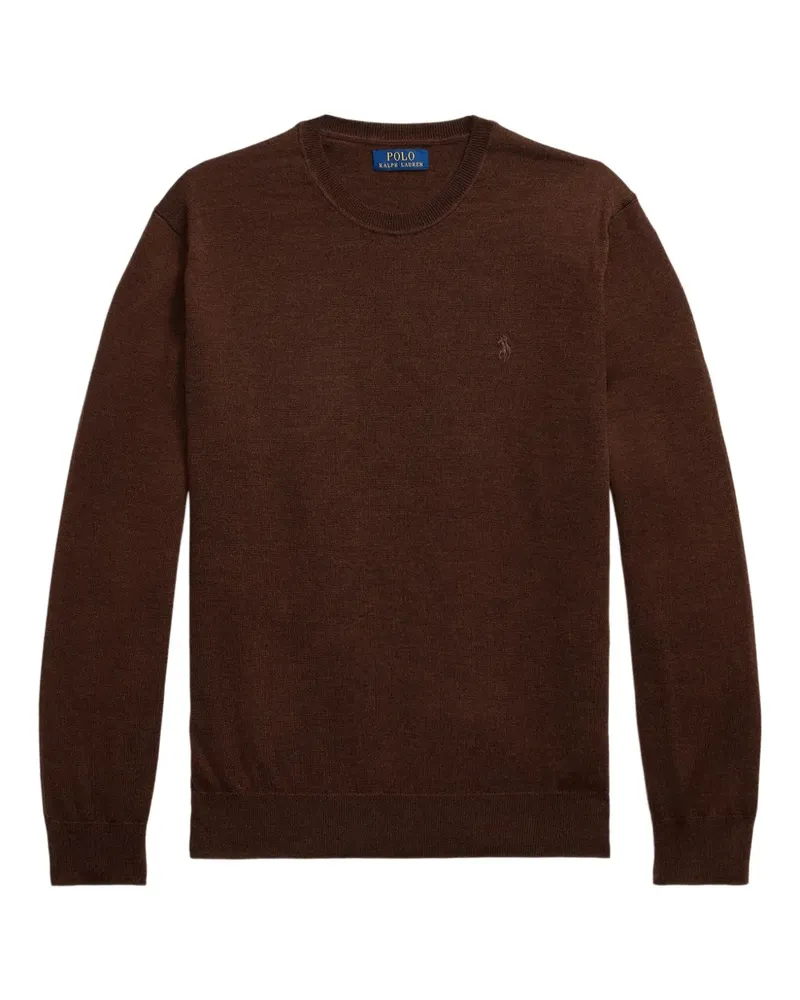 Ralph Lauren merino wool crew-neck pullover - Rot Rot