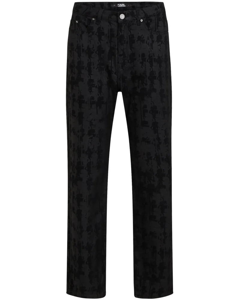 Karl Lagerfeld Essentiell Kameo Jeans - Schwarz Schwarz