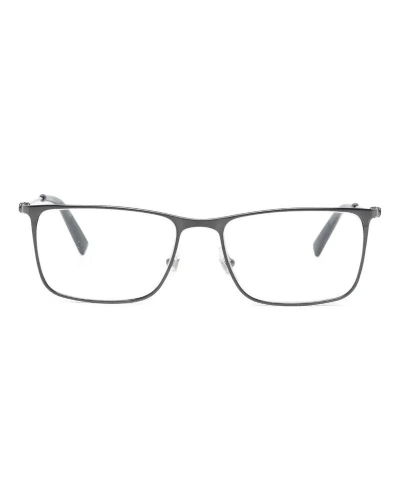 Montblanc Brille mit eckigem Gestell - Grau Grau
