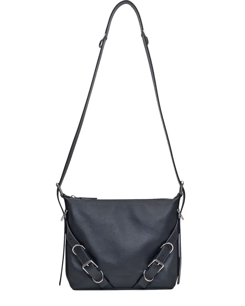 Givenchy Voyou Schultertasche mit Schnallendetail - Grau Grau