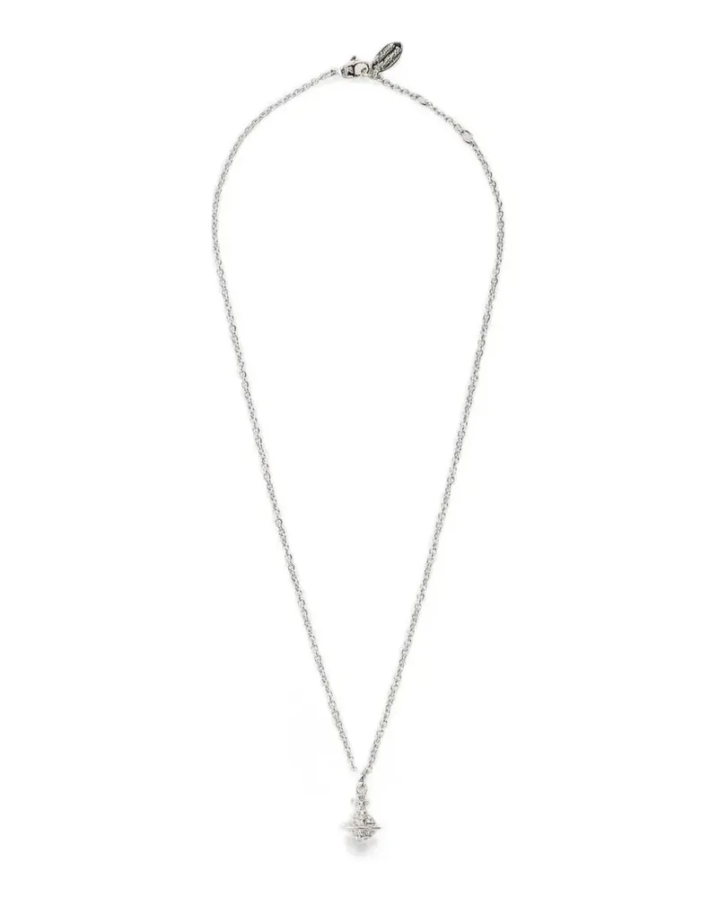 Vivienne Westwood Mayfair Orb Halskette - Silber Silber
