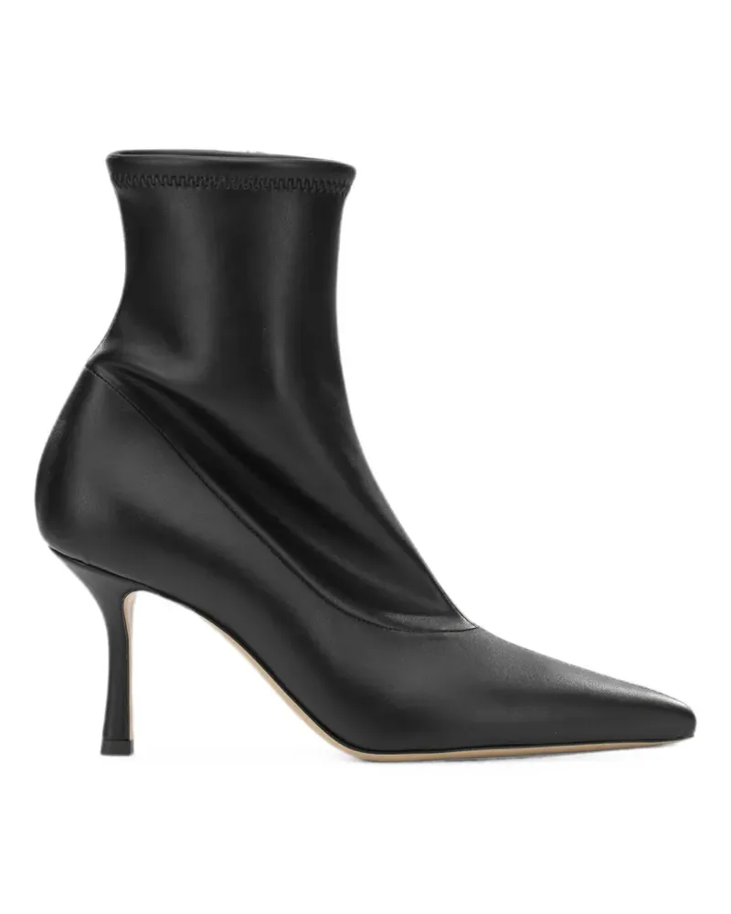 Casadei pointed-toe ankle boots - Schwarz Schwarz