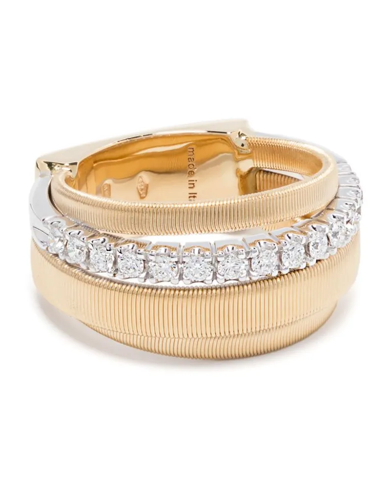 Marco Bicego 18kt Gelbgoldring mit Diamanten Gold