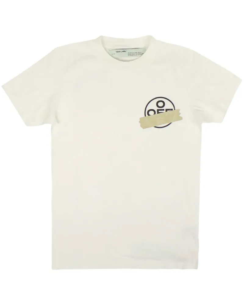 OFF-WHITE T-Shirt mit Arrows-Motiv - Nude Nude