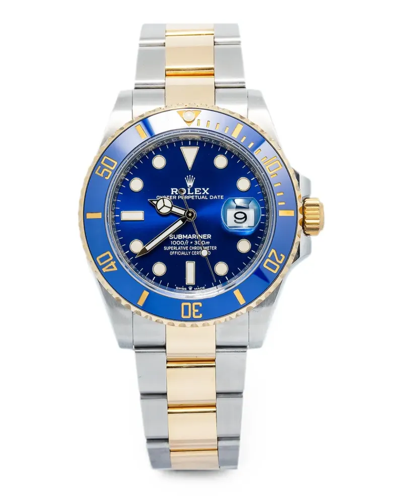 Rolex Submariner Date Armbanduhr 41mm - Blau Blau