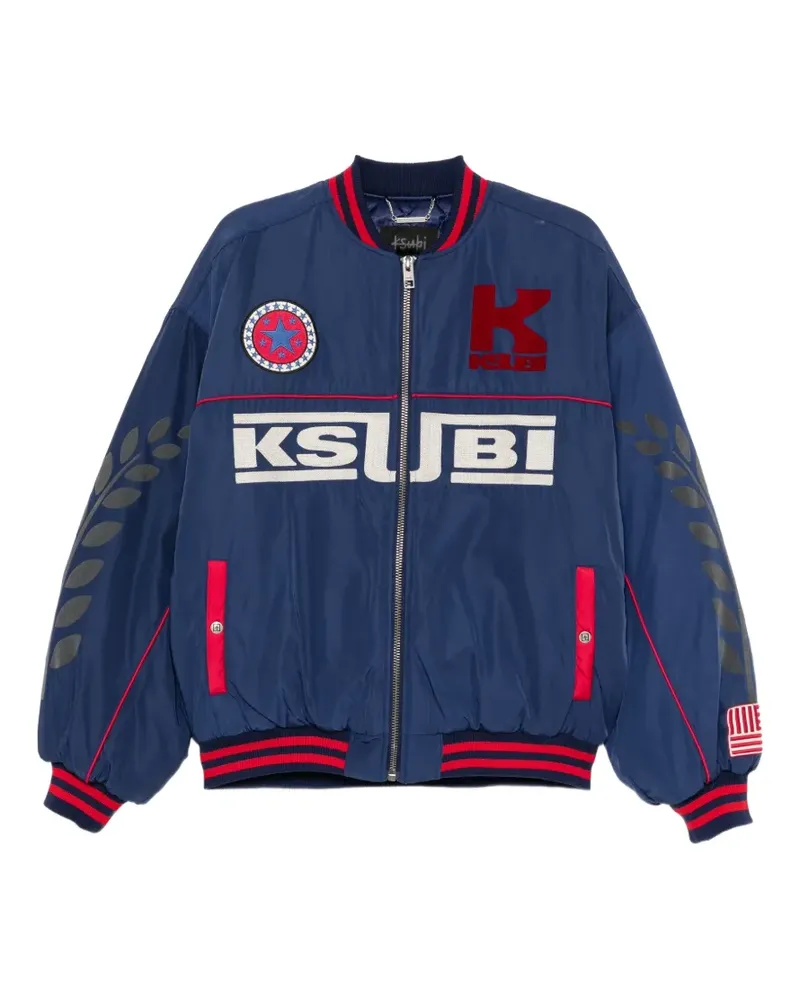 ksubi Zoom MA-1 Bomberjacke - Blau Blau