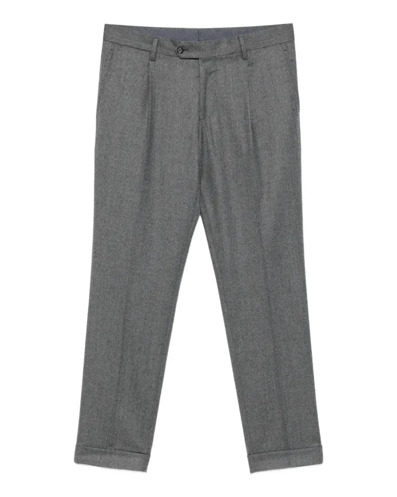 BARBA Klassische Hose - Grau Grau