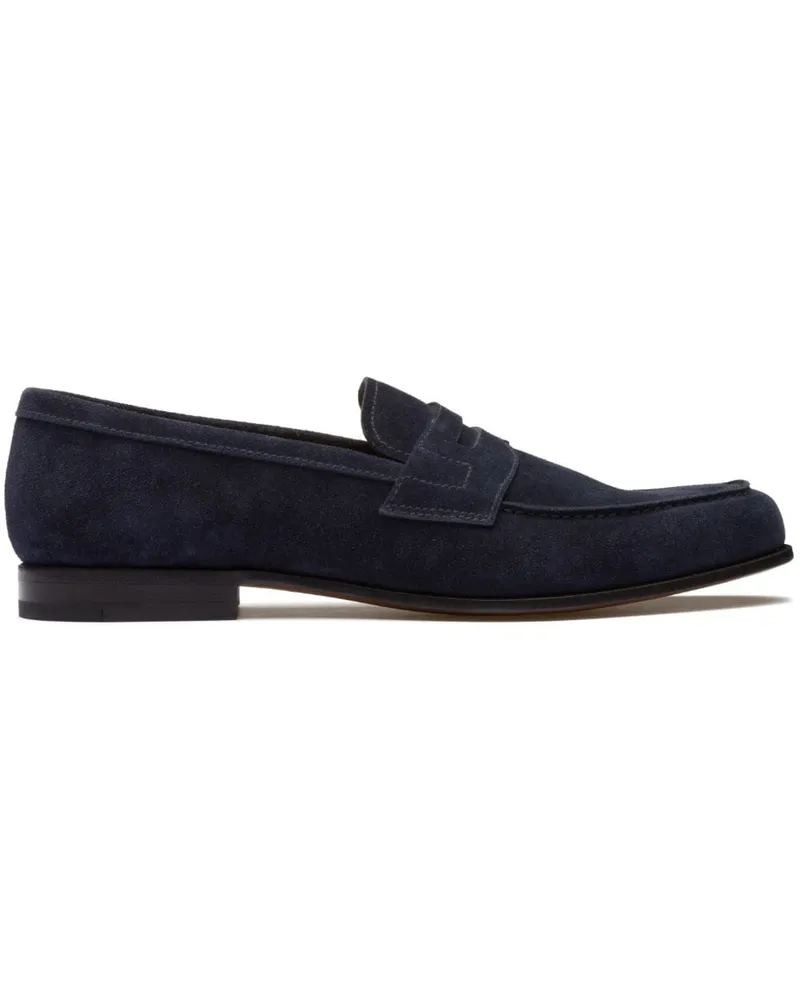Church's Pembrey Penny-Loafer aus Wildleder - Blau Blau