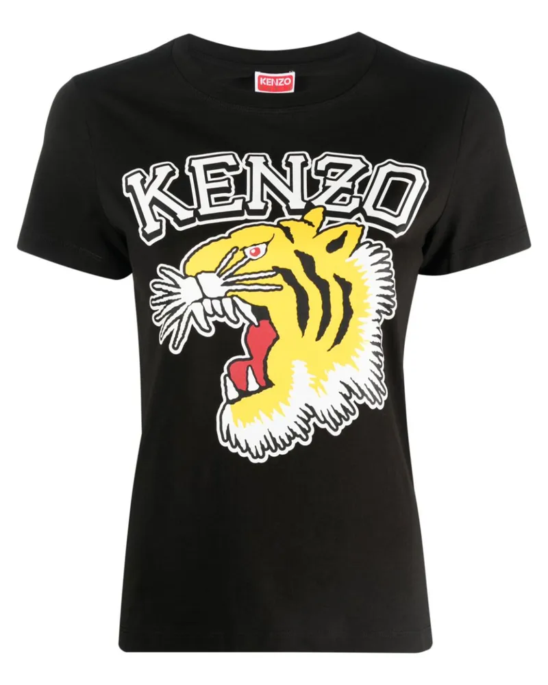 Kenzo Varsity T-Shirt - Schwarz Schwarz