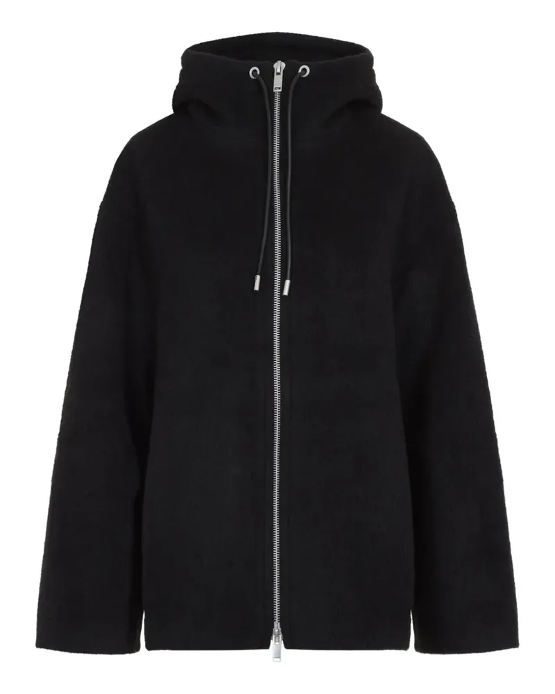 Studio Nicholson Etna hooded zip-up jacket - Braun Braun