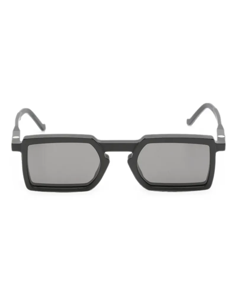 VAVA EYEWEAR Sonnenbrille mit eckigem Gestell - Schwarz Schwarz